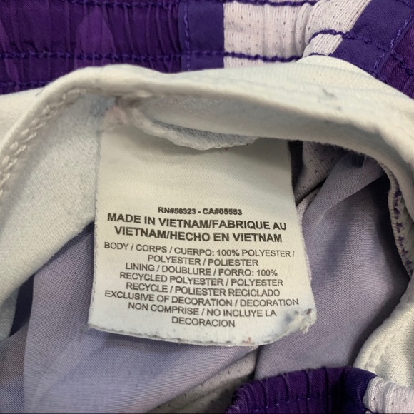 Nike Tempo DRI-FIT running purple athletic shorts - Picture 9 of 10